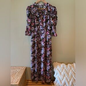 WAYF Floral Maxi Dress